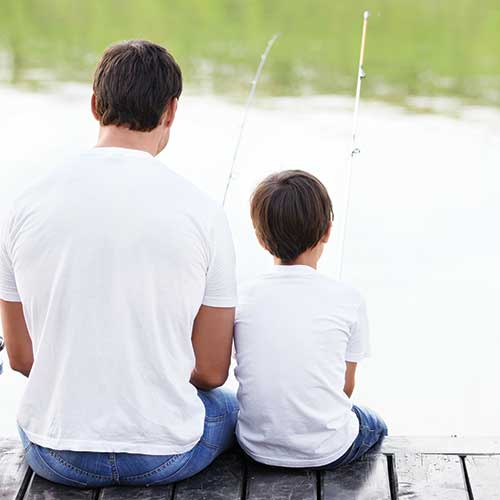 Father-Son Evening of Fishing