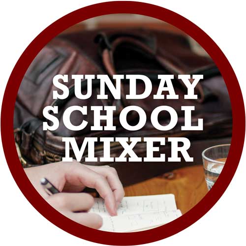 Sunday School Mixer, August 27